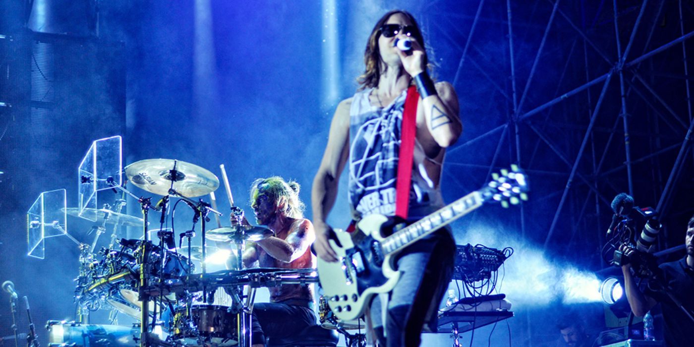 Jared Leto in Thirty Seconds To Mars