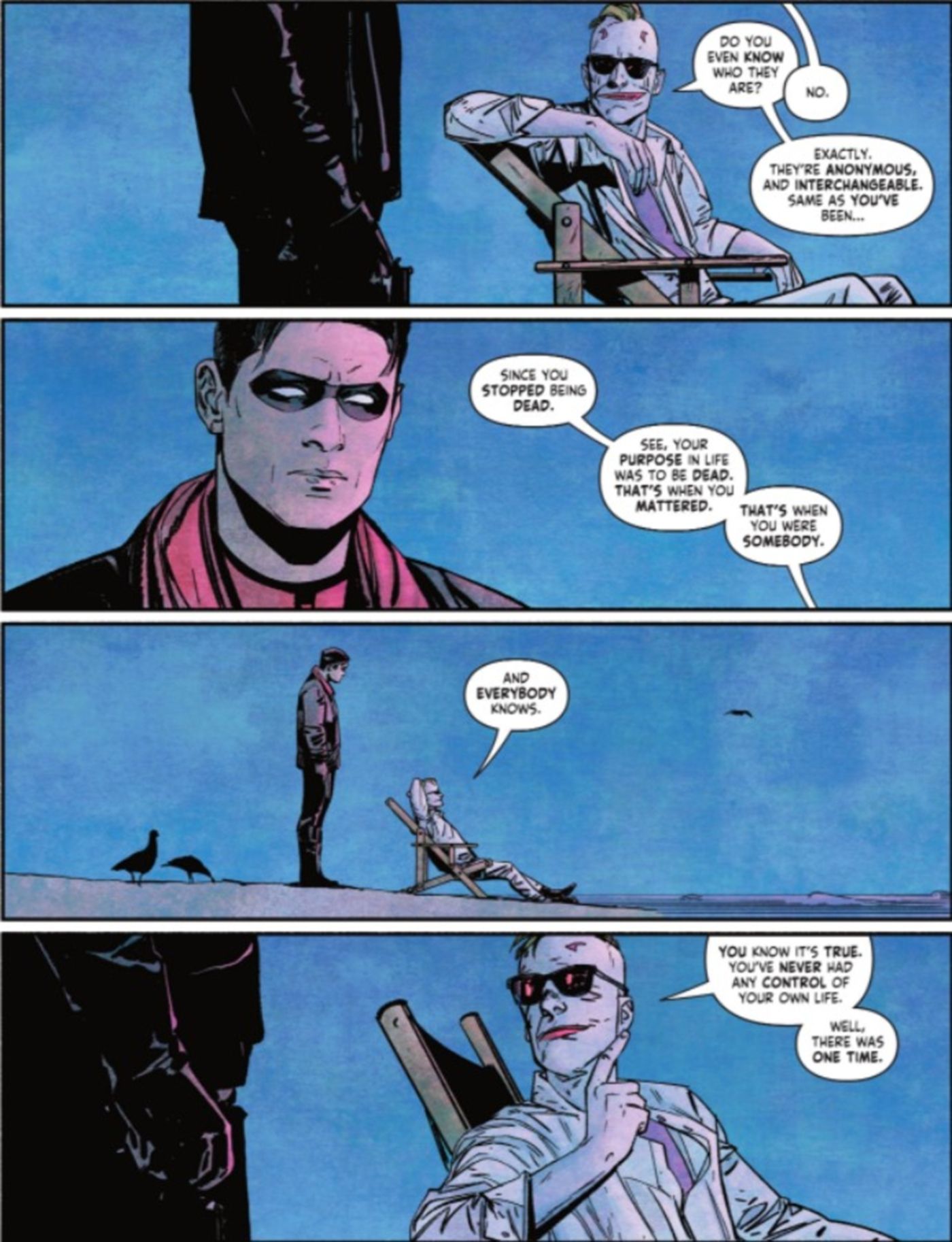 Jason Todd Red Hood and Joker DC Comics