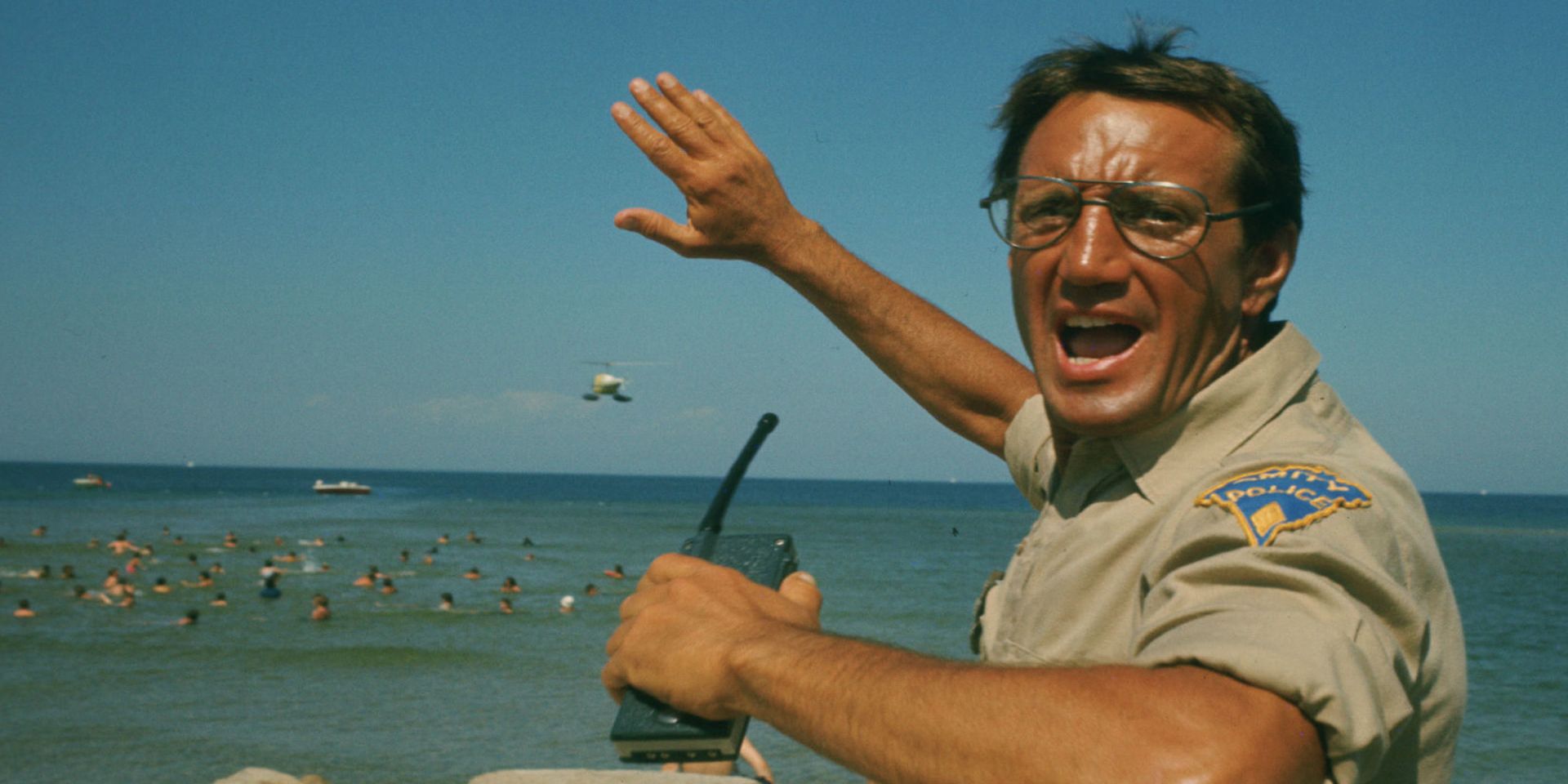 Capitán Brody en el thriller Tiburón de 1975.
