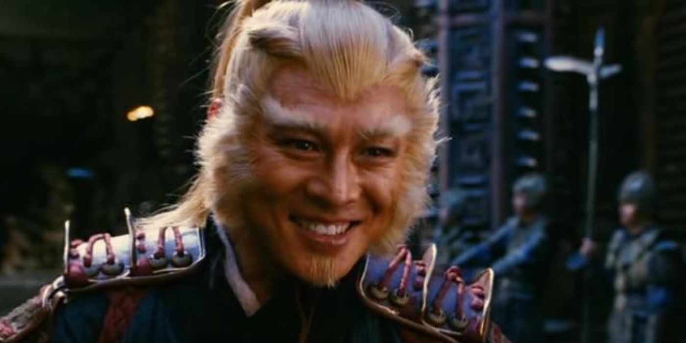 Jet Li as The Monkey King in The Forbidden Kingdom