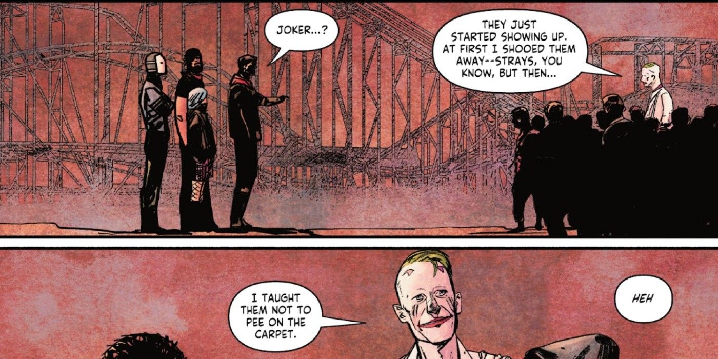 Joker&rsquo;s child army in Suicide Squad: Get Joker! #3.