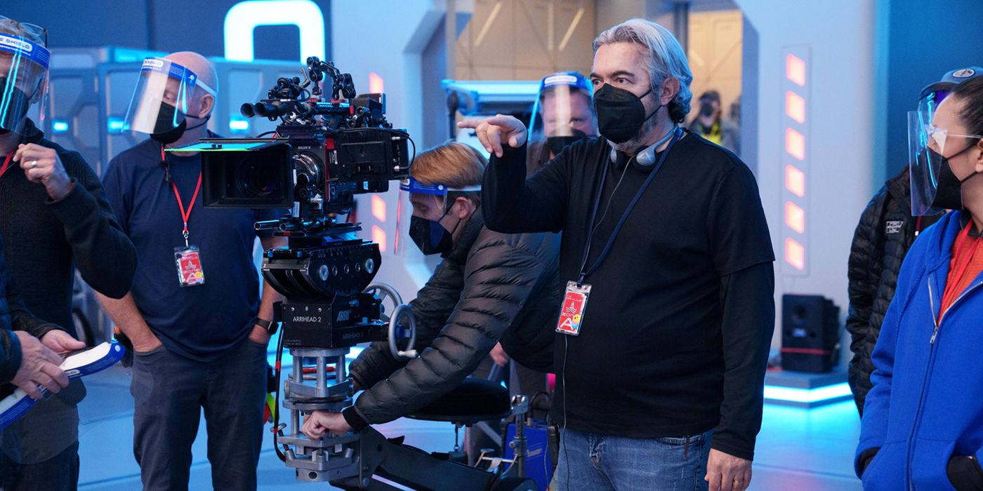 Jon Cassar on Orville Set