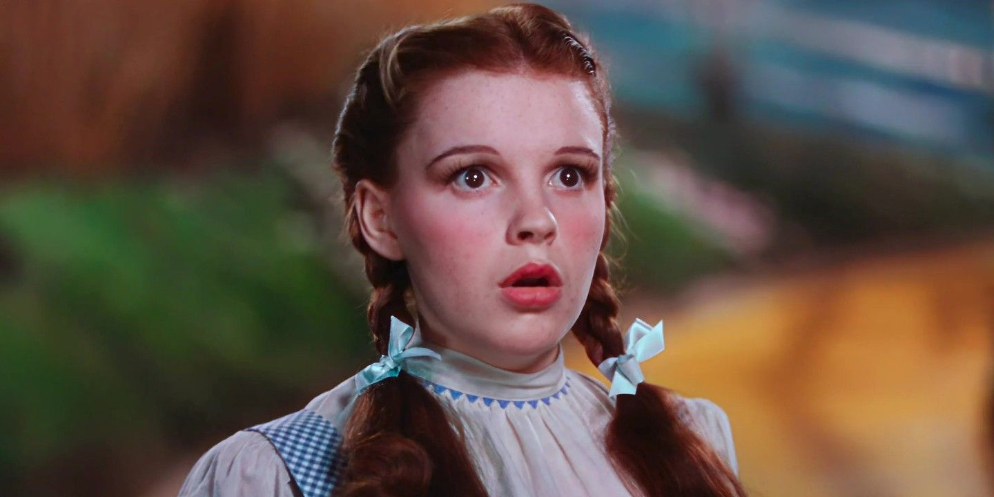 Judy Garland in The Wizard of Oz Yellow Brick Road