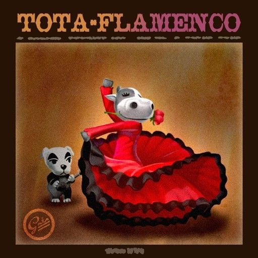 K.K. Flamenco album cover from ACNH.