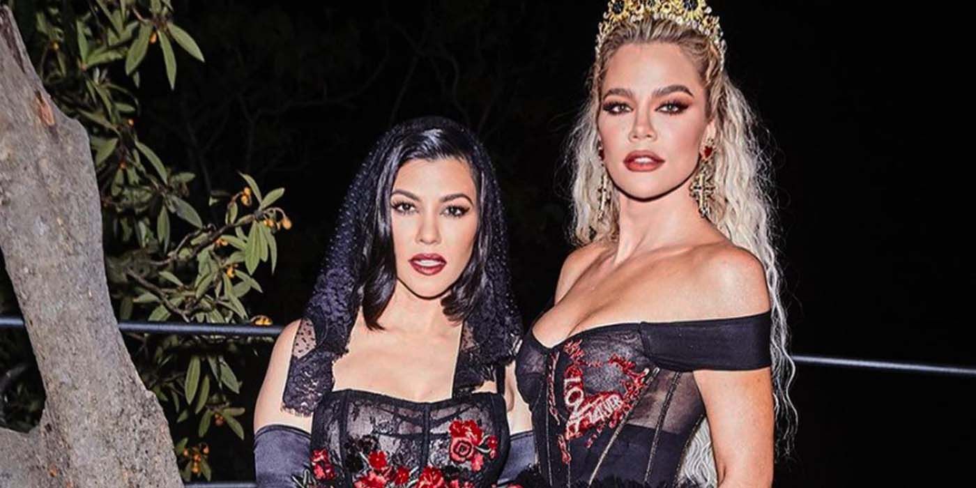 Khloé Kardashian Shares Brutally Honest Opinion Of Kourtney’s Wedding Dress