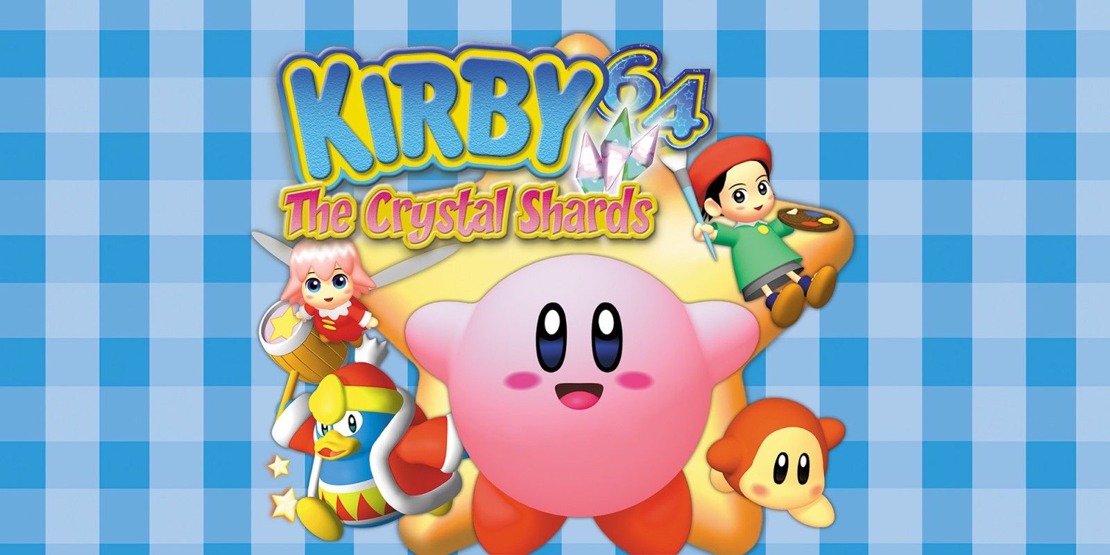 Kirby 64 The Crystal Shards Promo Artwork