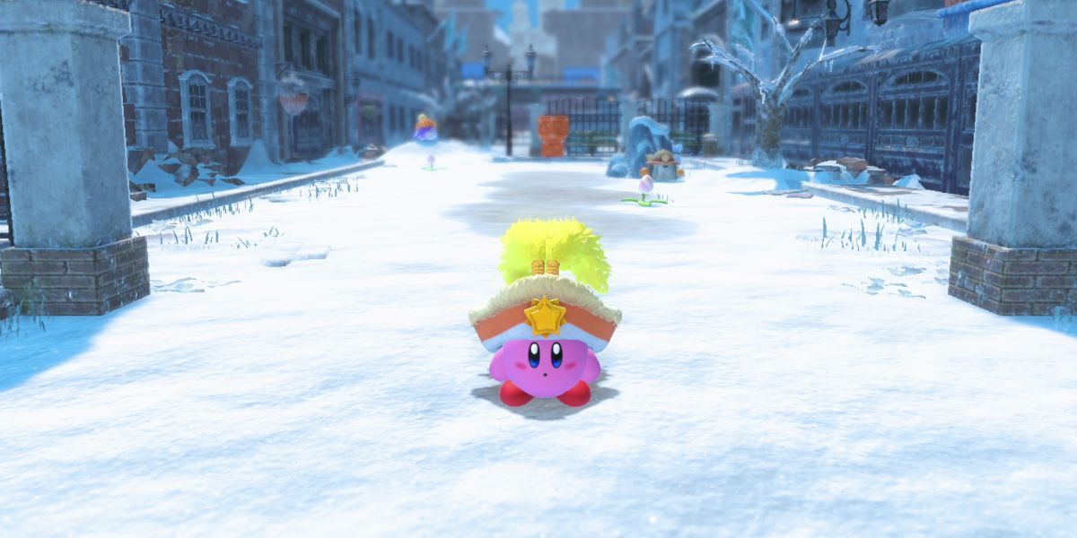 A view of Kirby at the stage Northeast Frost Street.