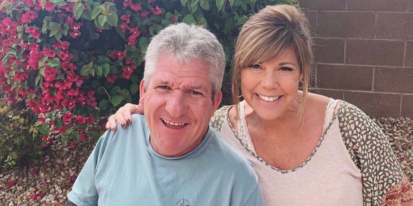 Little People Big World's Caryn Chandler and Matt Roloff smiling