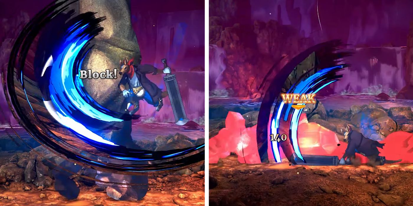 Lode Golem Boss Fight In Eiyuden Chronicle Rising