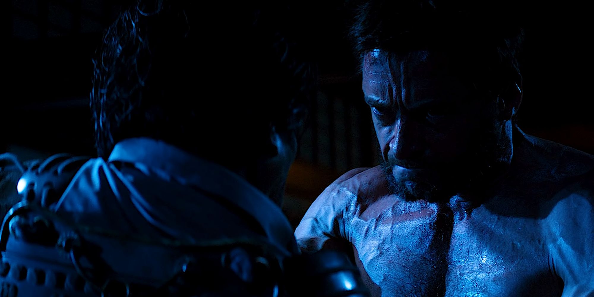 Logan fighting Shingen in The Wolverine 2013