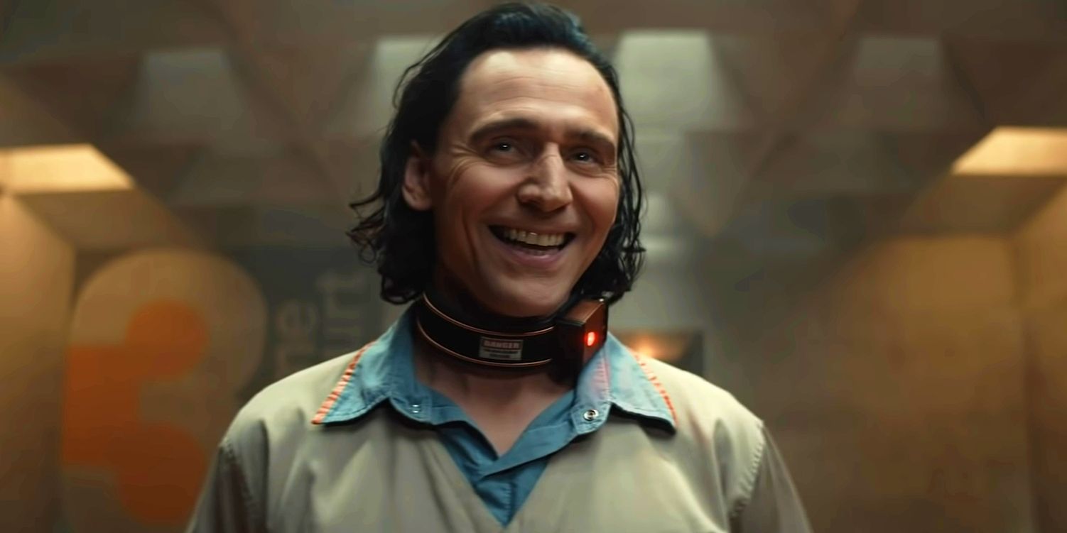 Loki smiling in Season 1