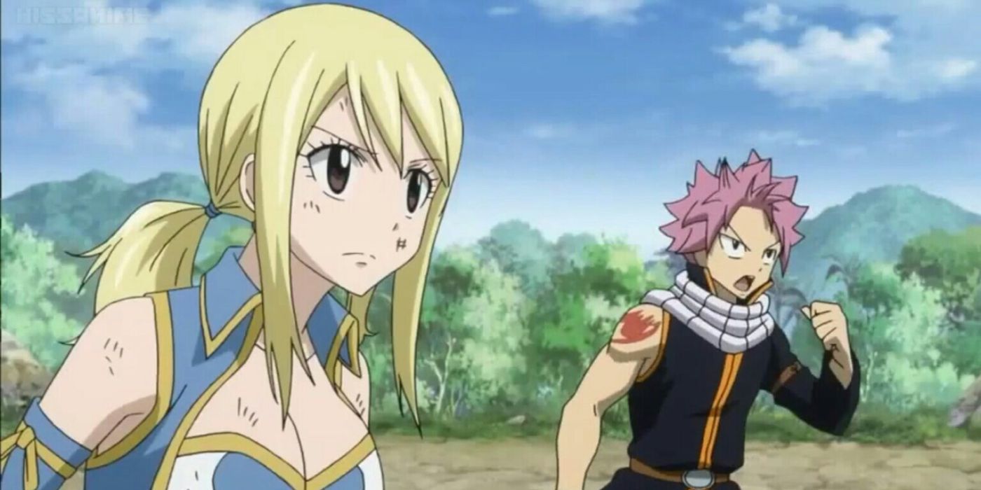 Lucy and Natsu from Fairy Tail