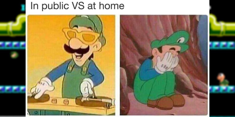 A meme about the Mario Bros. cartoon series.