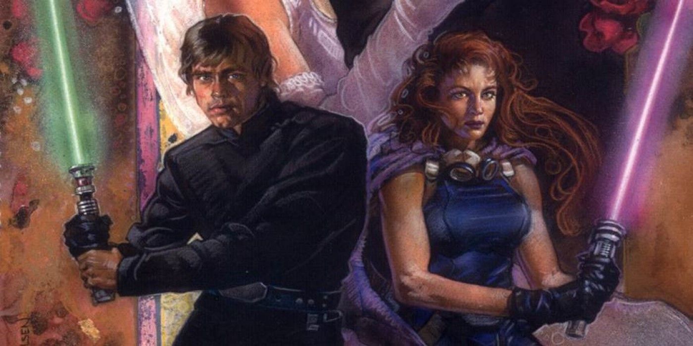 Luke Skywalker and Mara Jade in Star Wars Union.