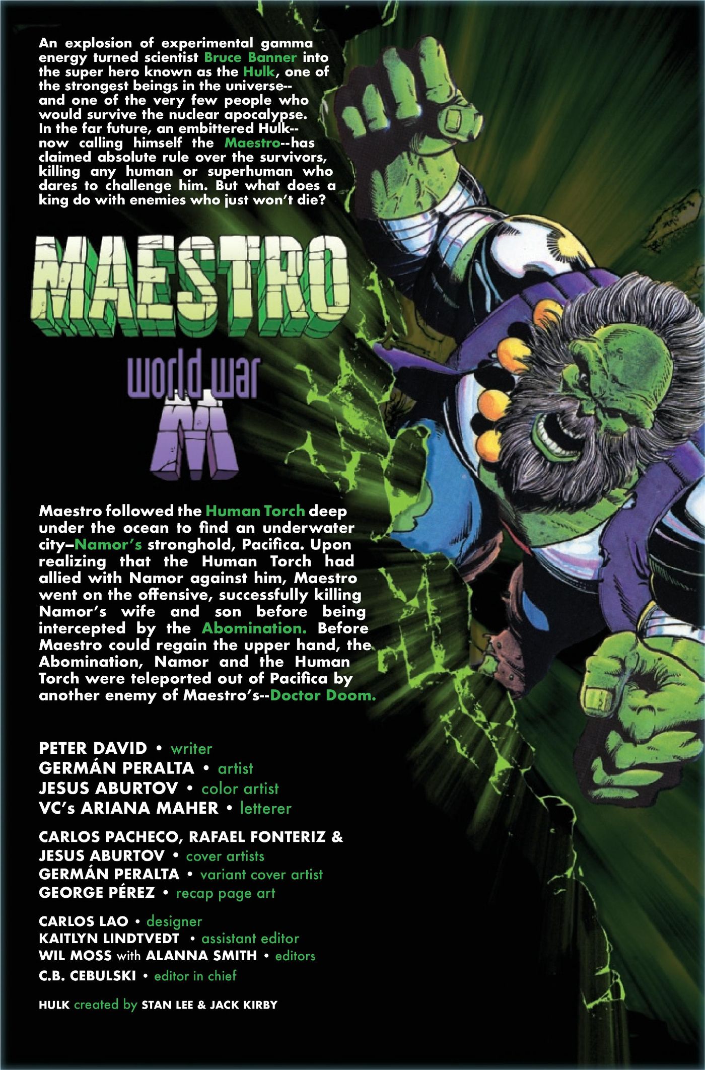 Hulk maestro world war m 3 page 1