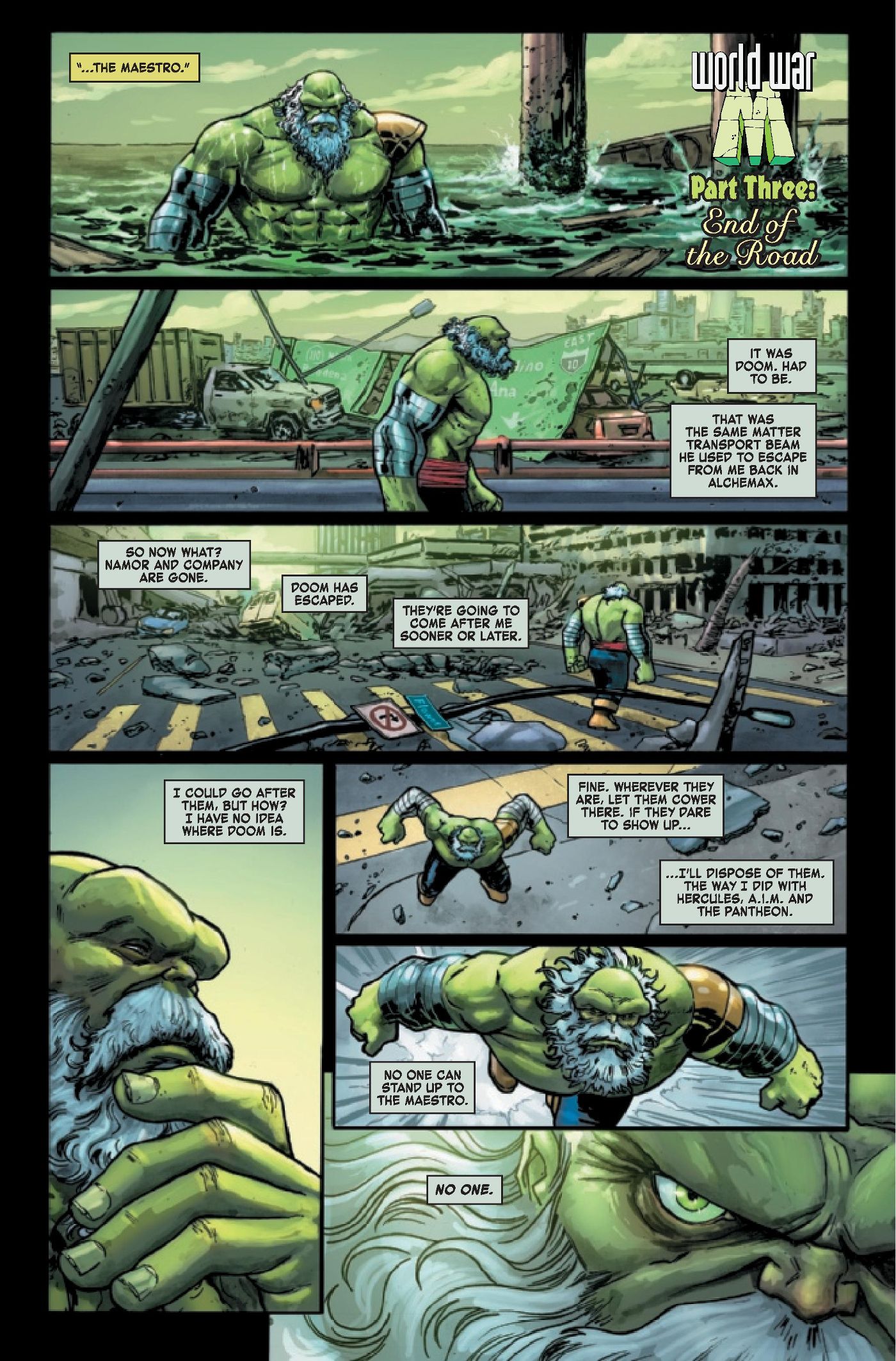 Hulk maestro world war m 3 page
