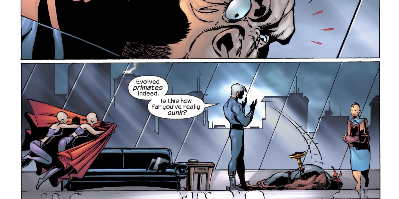 Magneto proves he's an undeniable bigot.