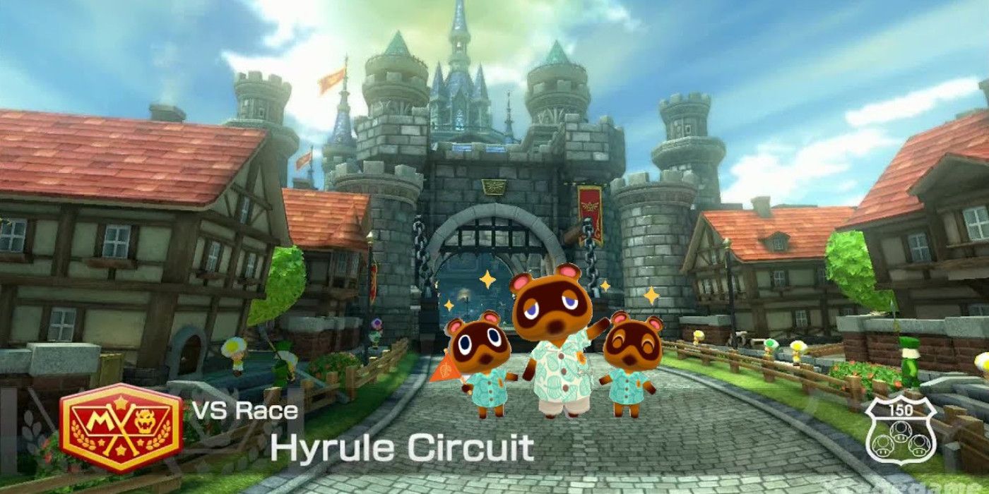 Mario Kart’s Zelda Hyrule Circuit Gets Remade In Animal Crossing