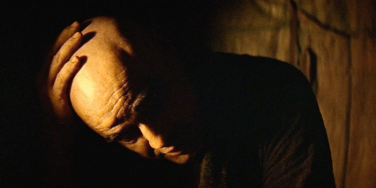 Marlon Brando as Colonel Kurtz in Apocalypse Now.