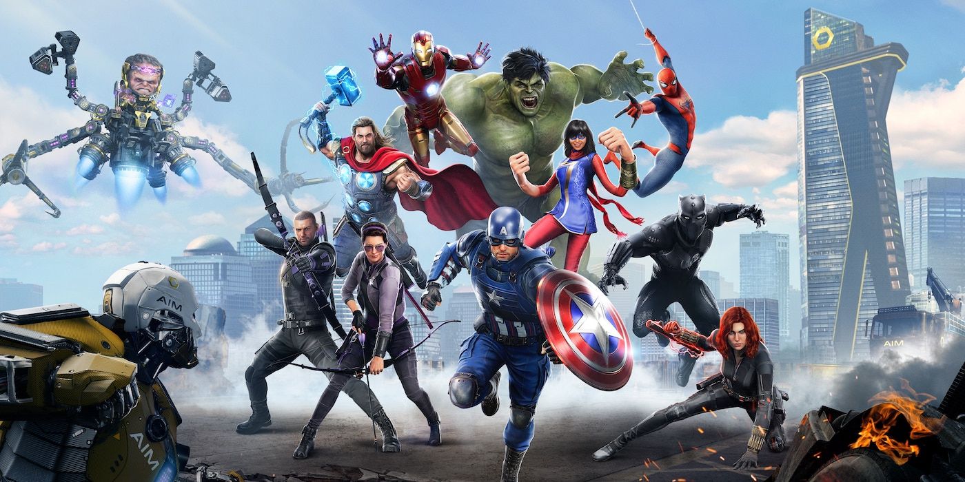 Marvel's Avengers full roster