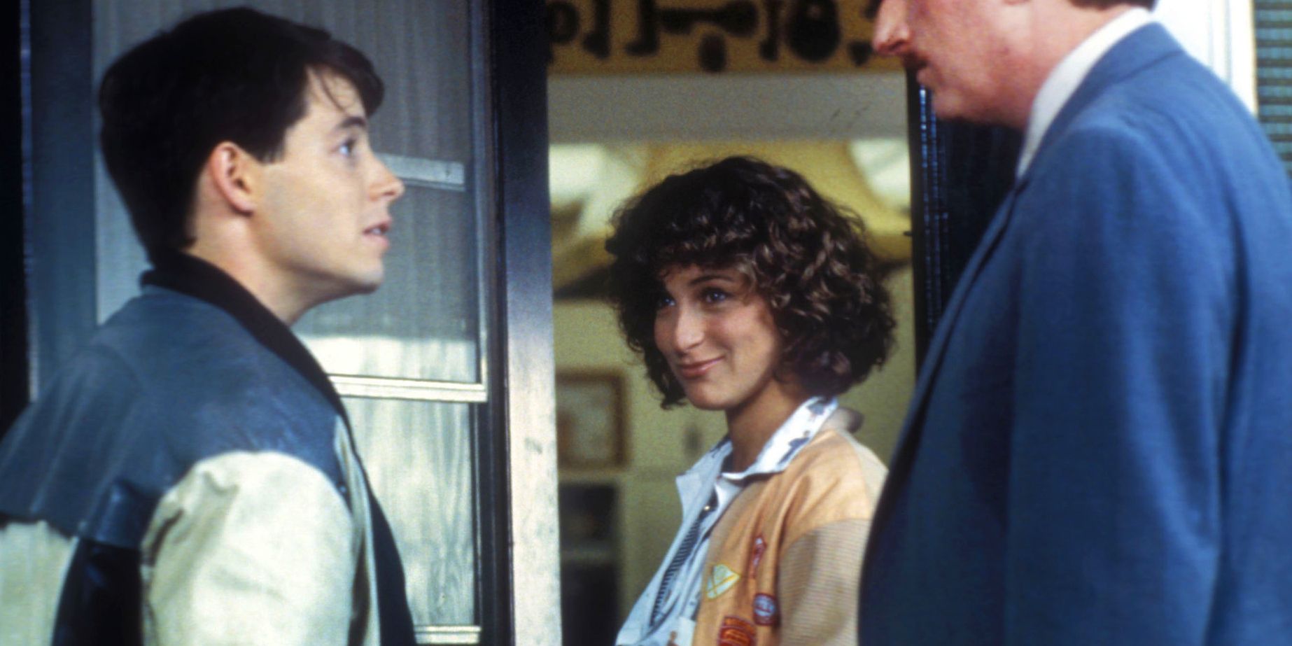 Matthew Broderick and Jennifer Grey in Ferris Bueller's Day Off