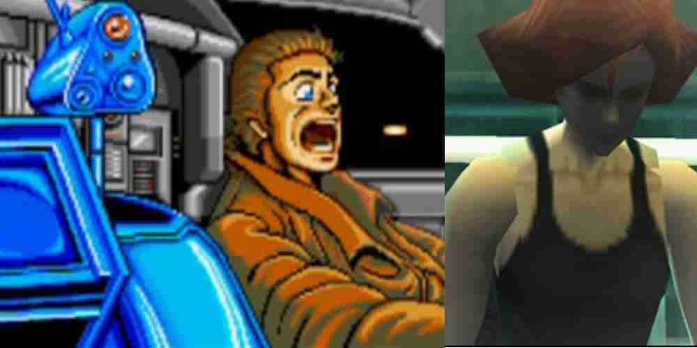 Metal Gear appears in Snatcher and Snatcher&rsquo;s Meryl appears in Metal Gear.