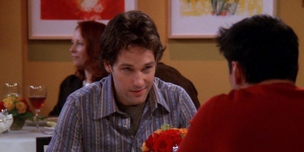 Mike Hannigan talking to Joey in Friends Cropped 1