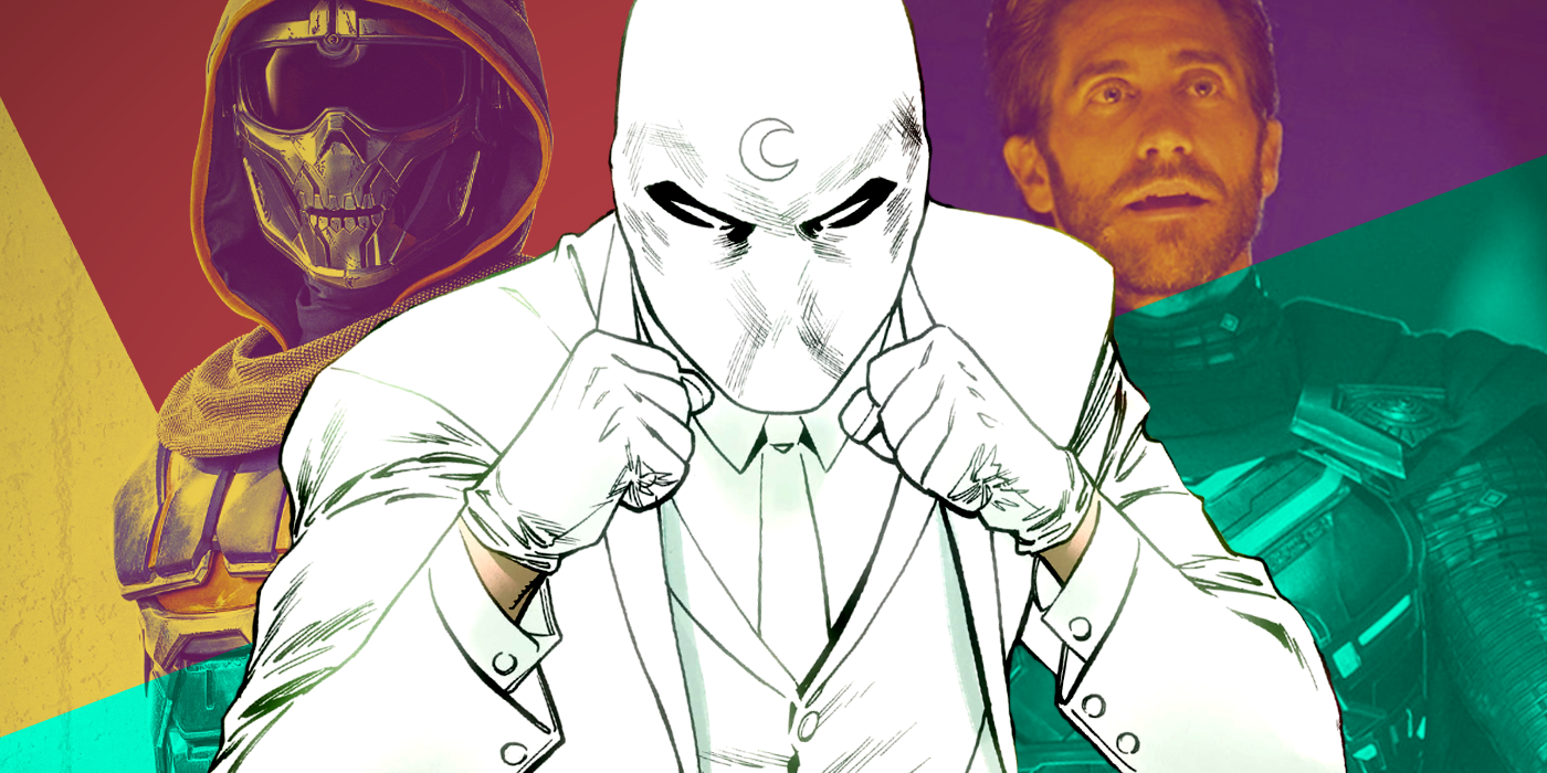 Moon Knight with mcu's taskmaster and mysterio