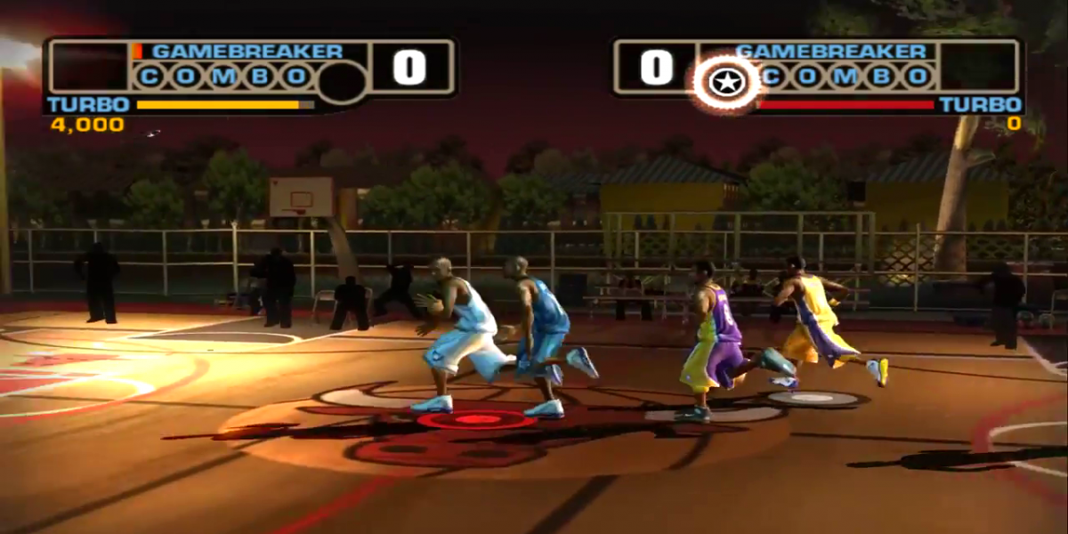 NBA Street V3 Gameplay