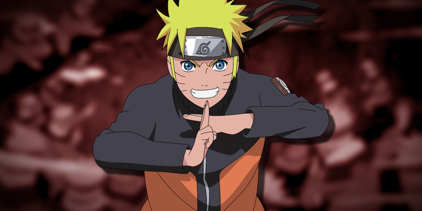 Naruto using his Shadow Clone Jutsu.