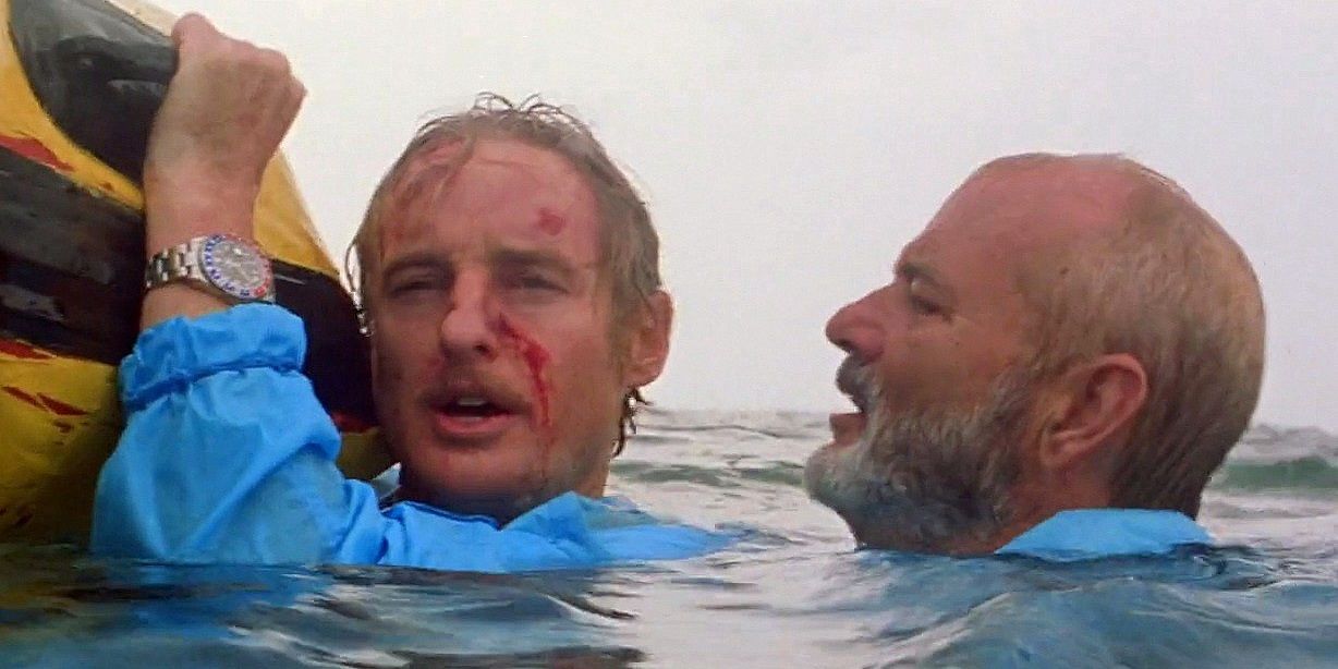 Ned dies in Steve's arms in The Life Aquatic