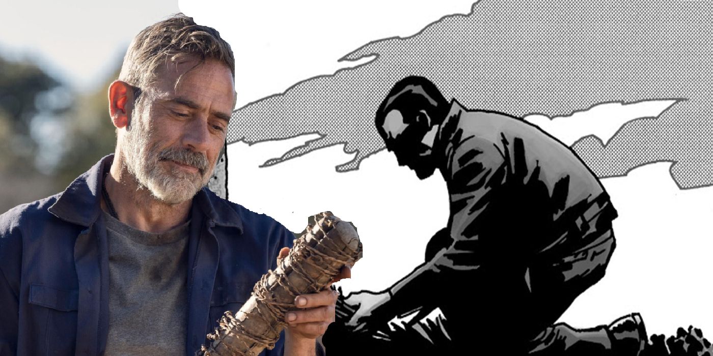 Negan from the Comics and the Show