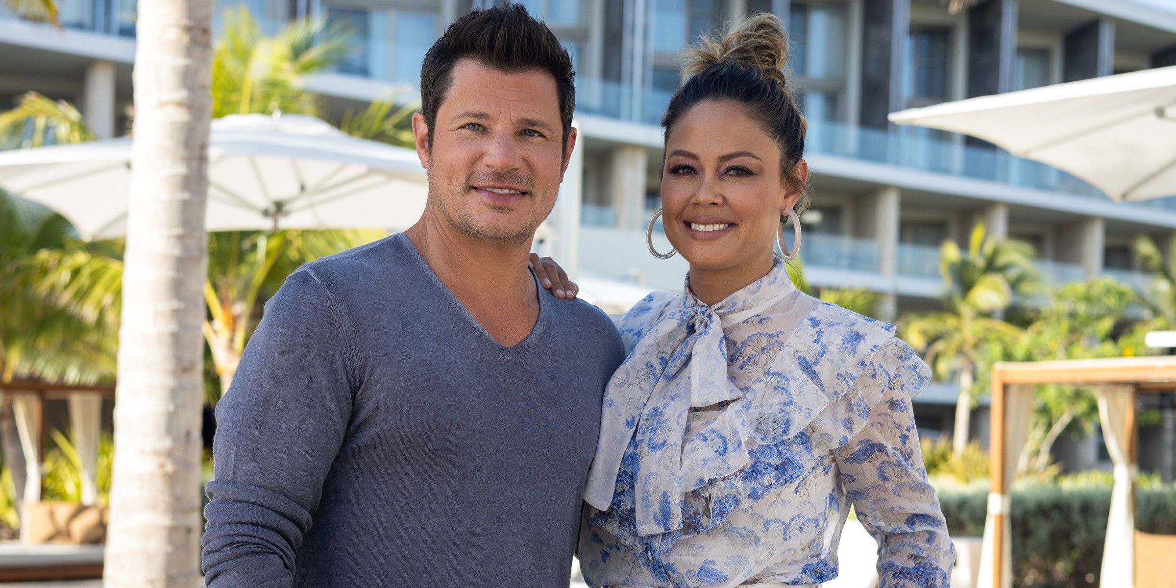 Nick and Vanessa Lachey for Today