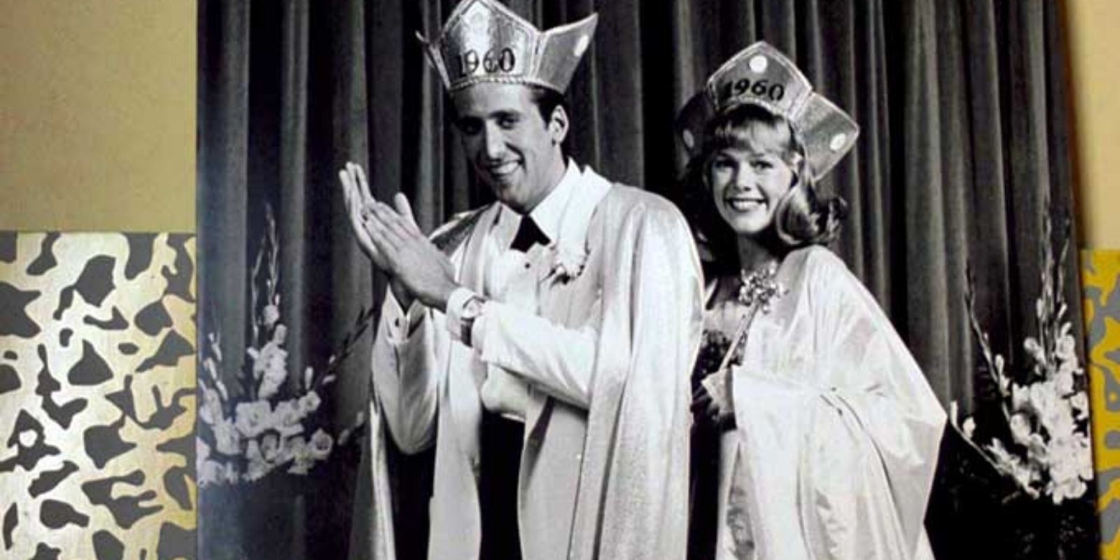 Nicolas Cage as prom king in Peggy Sue Got Married