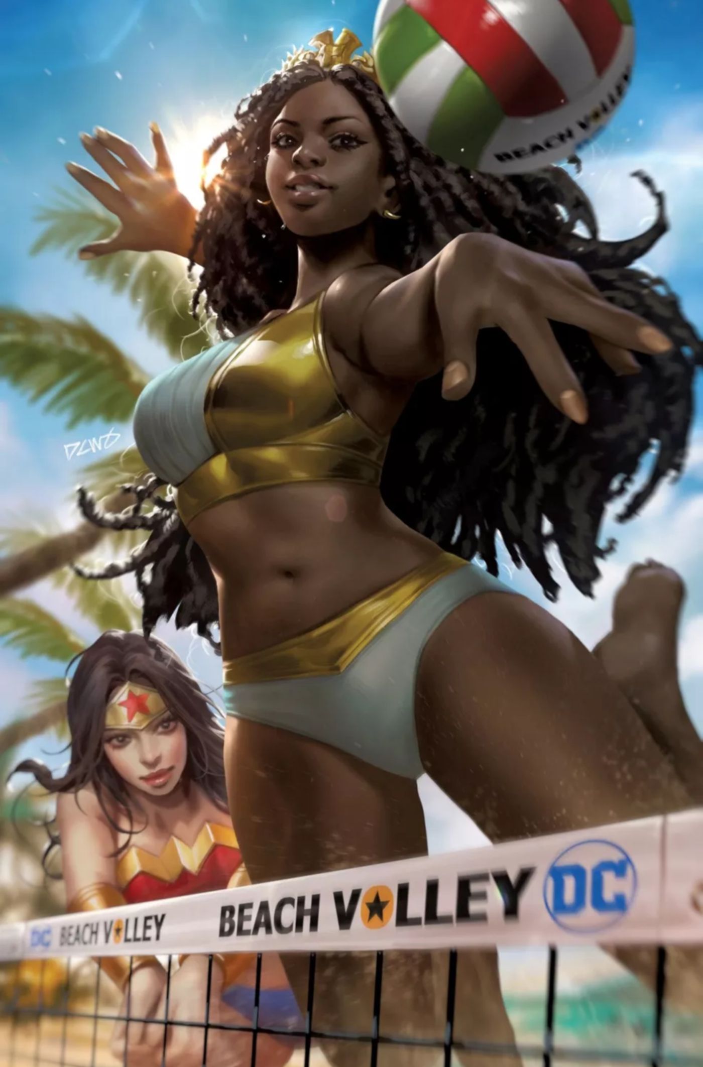 Nubia Queen of the Amazons 3 Summer Variant DC Comics