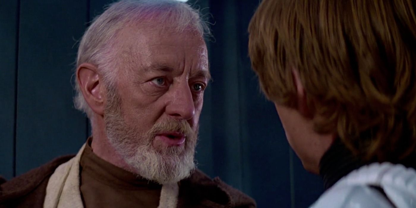 Obi Wan tells Luke the Force will always be with him in Star Wars A New Hope