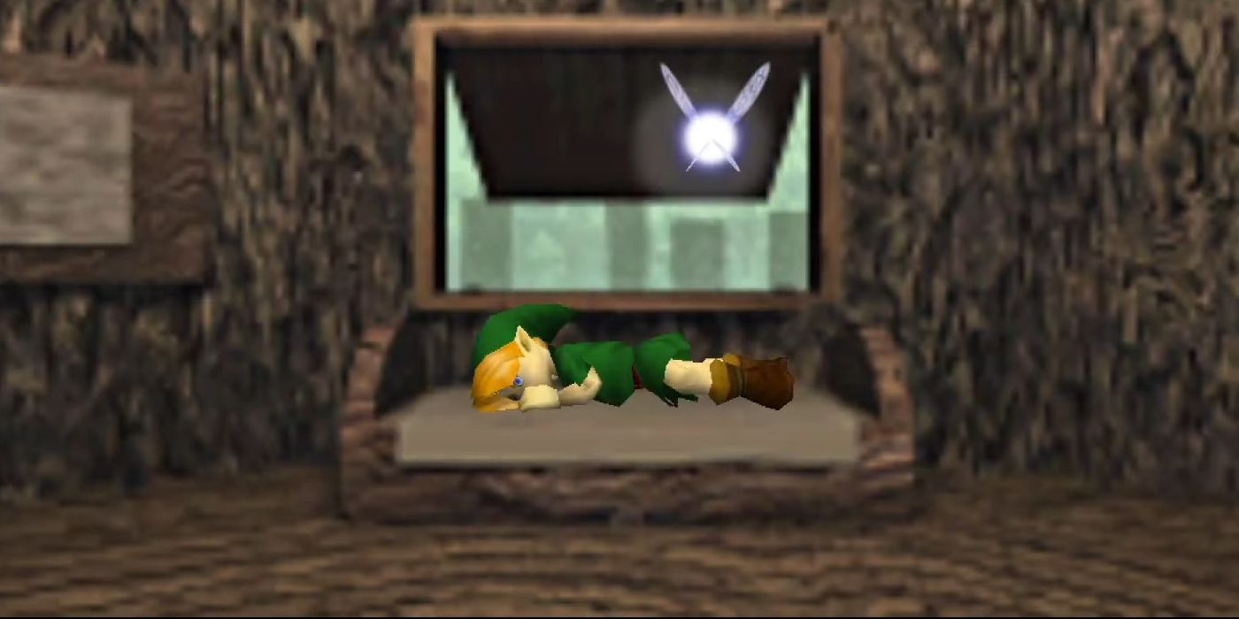 Zelda Ocarina of Time Link Navi