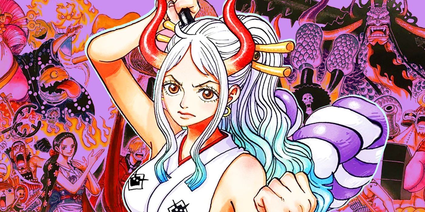 One Piece Yamato Manga Art Background