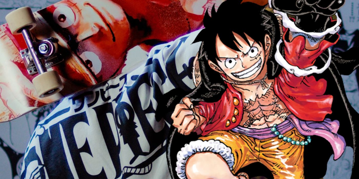 One Piece skateboard Luffy featured