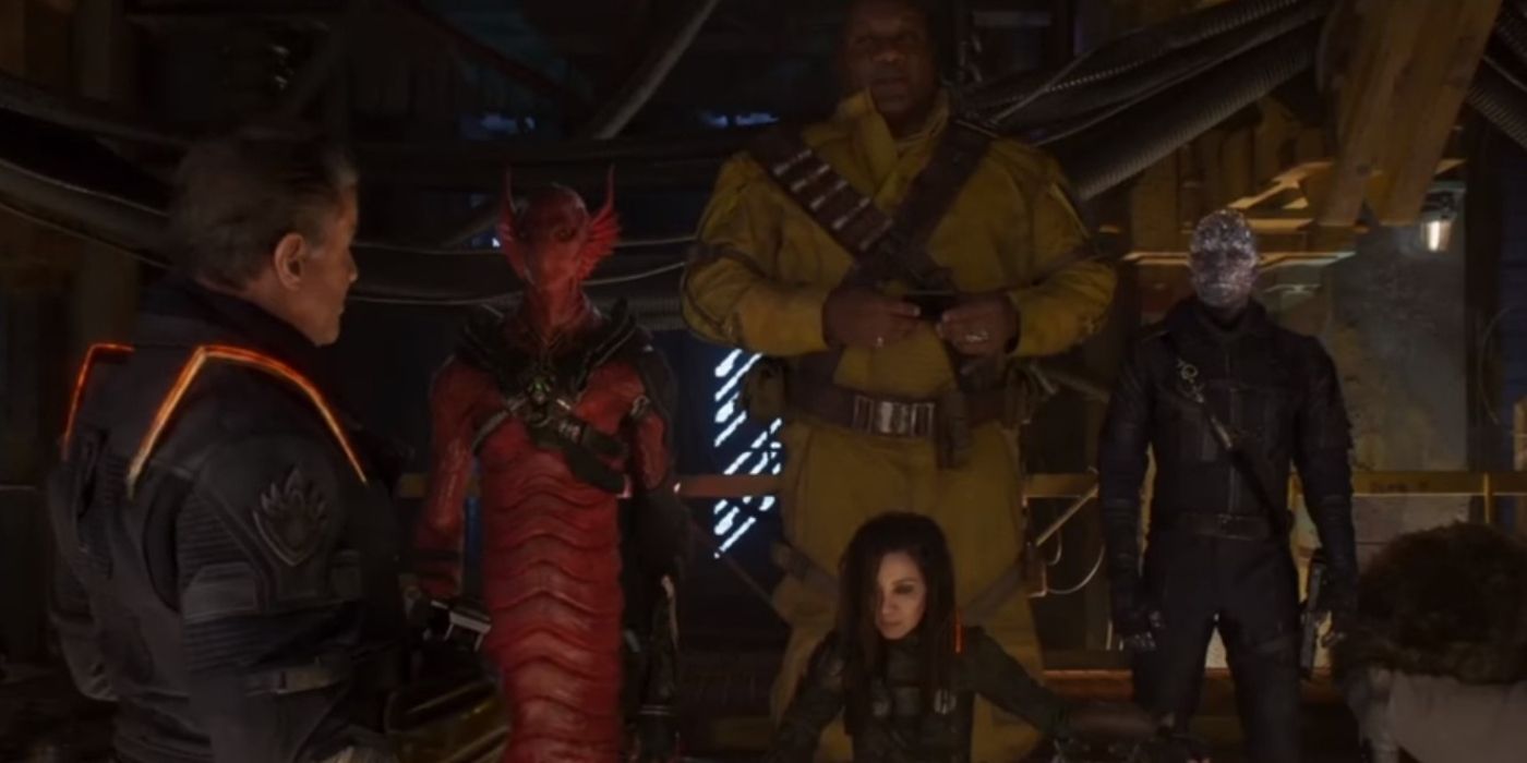 The original Guardians of the Galaxy team