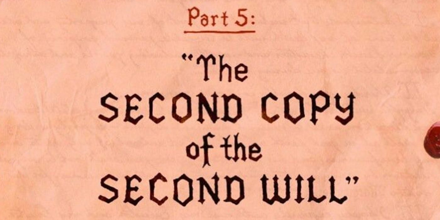 Part 5 title card in The Grand Budapest Hotel