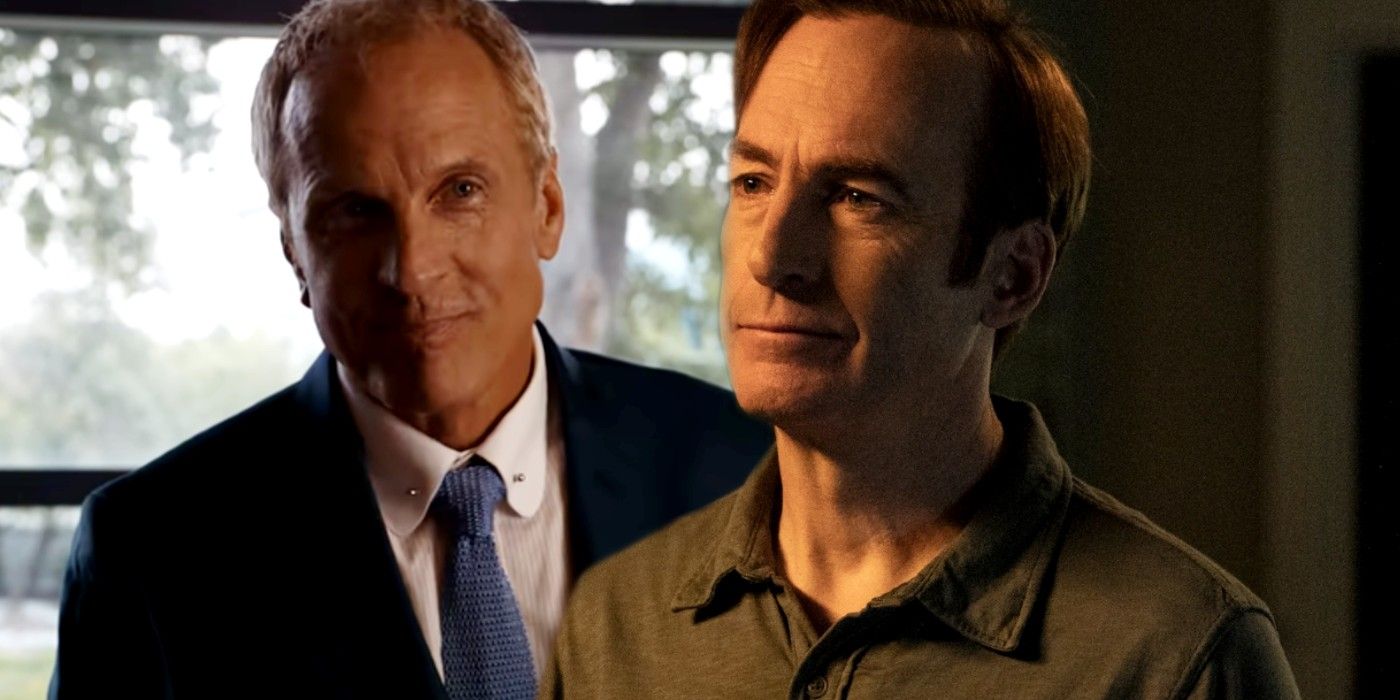 Patrick Fabian as Howard and Bob Odenkirk as Jimmy in Better Call Saul