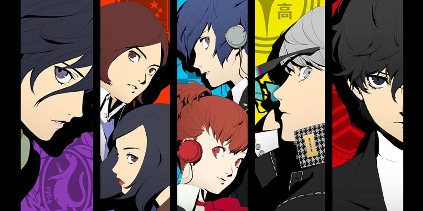 Persona Series 25th Anniversary Key Art Protagonists