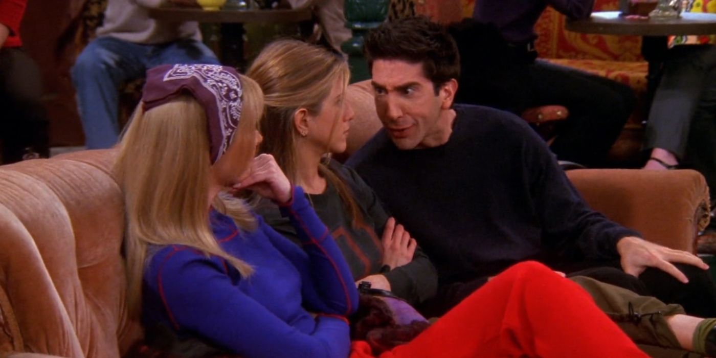Phoebe Rachel And Ross In Friends