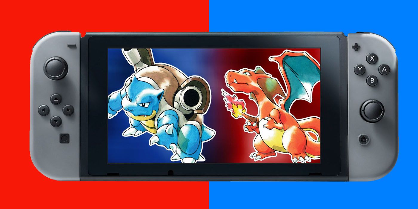 Pokémon red and blue announcements