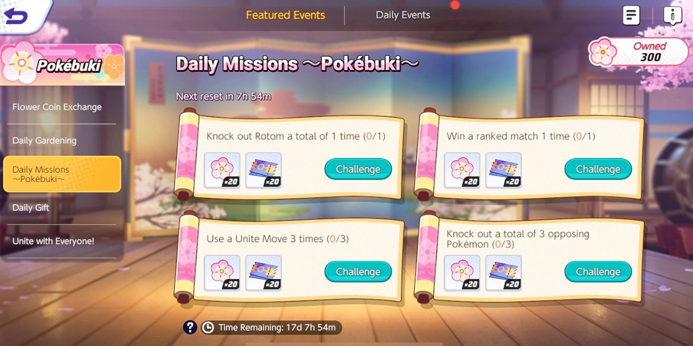 Pokemon Unite Pokebuki Event Guide Events, Missions, and Rewards Daily Missions