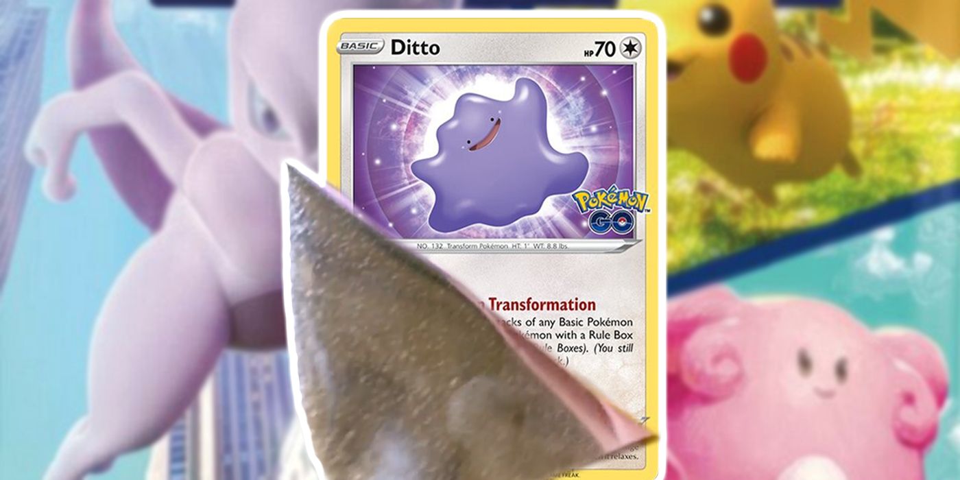 Ditto 53/78 Peeled Pokemon GO Pokémon TCG