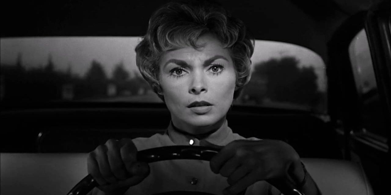 A still from Alfred Hitchcock's Psycho.