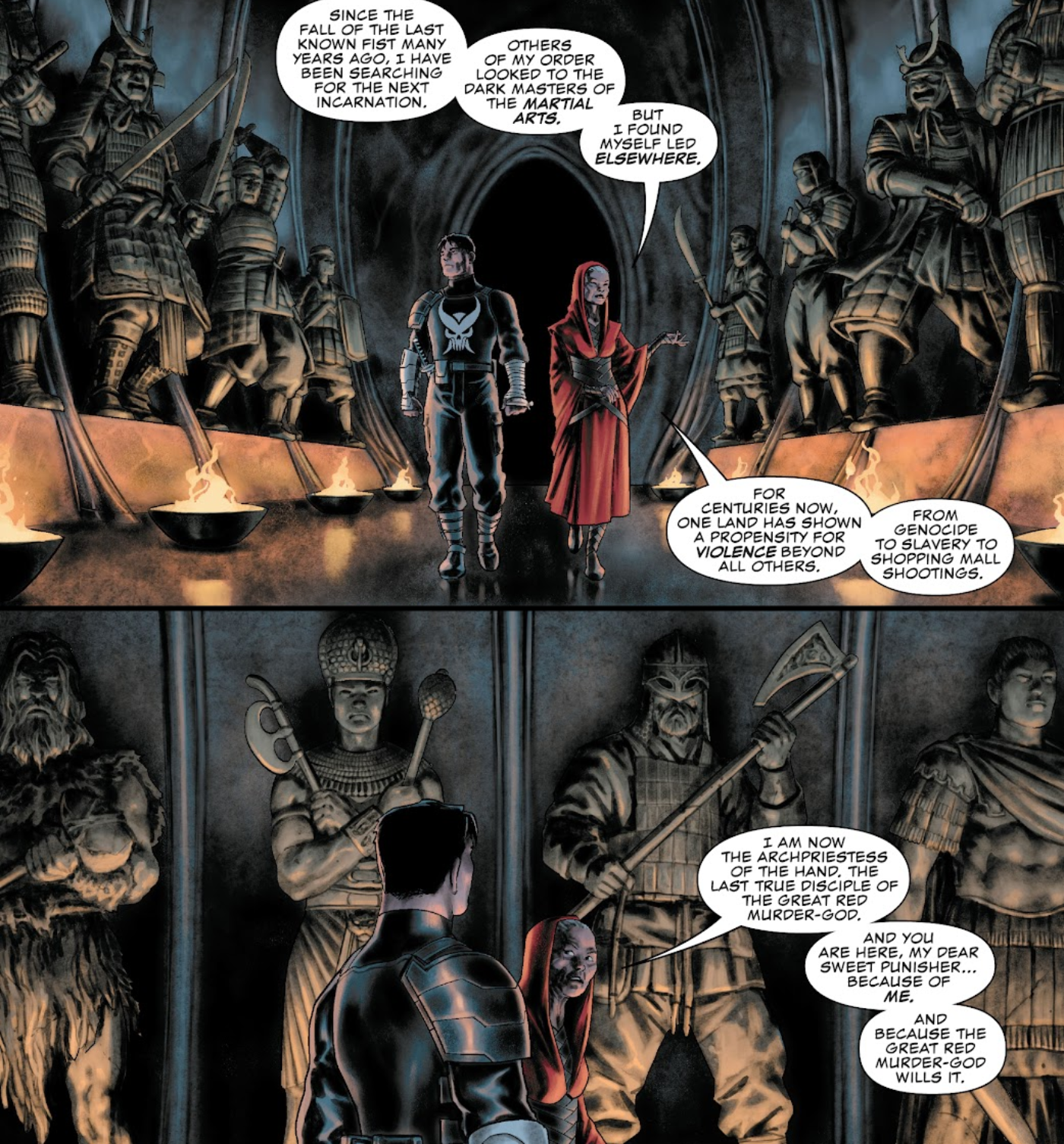 Punisher origin ancient egypt moon knight