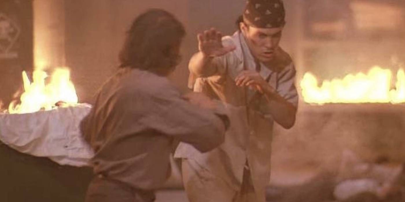 Rapid Fire Brandon Lee fight scene pic